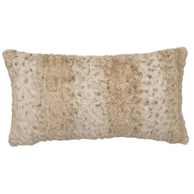 Animal best sale fur pillows